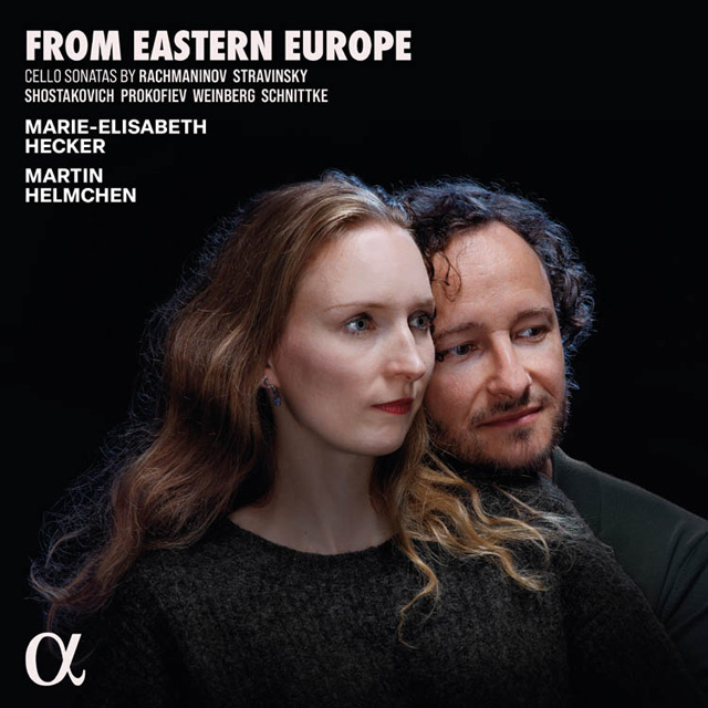 FROM EASTERN EUROPE/ MARIE-ELISABETH HECKER & MARTIN HELMCHEN [러시안 첼로 소나타 - 마리 엘리자베스 헤커 & 마르틴 헬름헨]
