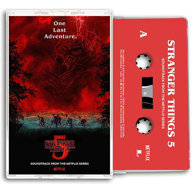STRANGER THINGS: THE NETFLIX SERIES SEASON 5 [기묘한 이야기 시즌 5] [CASSETTE TAPE]