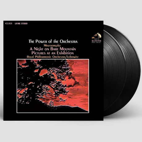 THE POWER OF THE ORCHESTRA: A NIGHT ON BARE MOUNTAIN, PICTURES AT AN EXHIBITION/ RENE LEIBOWITZ [무소르그스키: 민둥산의 하룻밤 & 전람회의 그림 - 라이보비츠] [180G LP]