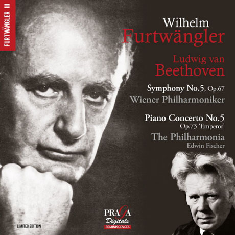SYMPHONY NO.5 & PIANO CONCERTO NO.5/ EDWIN FISCHER, WILHELM FURTWANGLER [SACD HYBRID] [베토벤: 교향곡 5번, 피아노 협주곡 5번 `황제`]