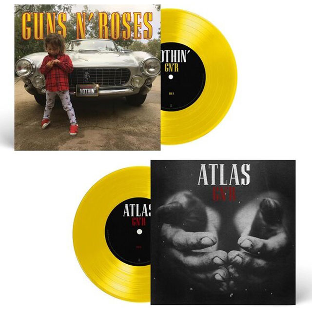 NOTHIN' / ATLAS [CANARY YELLOW 7” SINGLE LP]