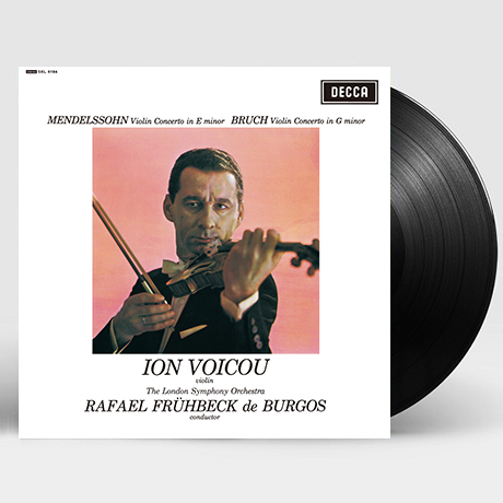 VIOLIN CONCERTOS/ ION VOICOU, RAFAEL FRUHBECK DE BURGOS [멘델스존 & 부르흐: 바이올린 협주곡 - 이온 보이쿠, 부르고스] [ANALOGPHONIC 180G LP]