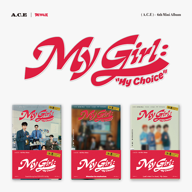 MY GIRL: “MY CHOICE” [미니 6집] [POCA ALBUM VER] [3종 세트]