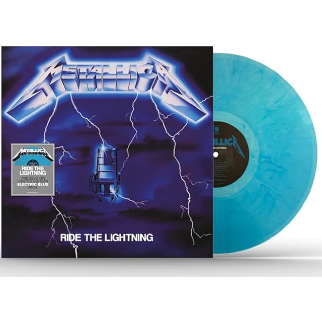 RIDE THE LIGHTNING [ELECTRIC BLUE LP]