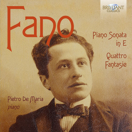 PIANO SONATA IN E, QUATTRO FANTASIE/ PIETRO DE MARIA [파노: 피아노 소나타]