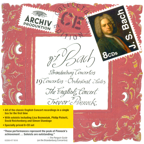 CONCERTOS & ORCHESTRAL SUITES/ TREVOR PINNOCK