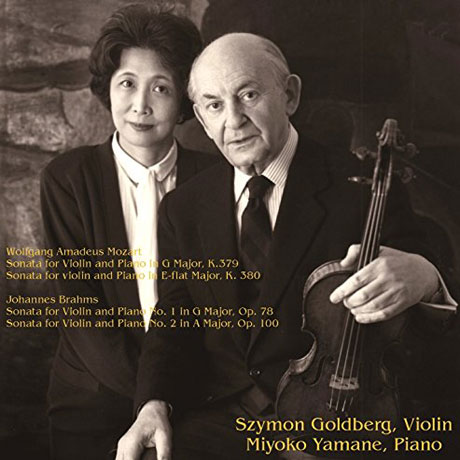VIOLIN SONATAS/ SZYMON GOLDBERG, MIYOKO YAMANE [시몬 골드베르크: 라스트 리사이틀 - 모차르트, 브람스]