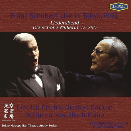 LIEDERABEN - LIVE IN TOKYO 1992/ DIETRCIH FISCHER-DIESKAU, WOLFGANG SAWALLISCH [슈베르트: 가곡 - 도쿄 라이브 | 피셔-디스카우, 자발리쉬]