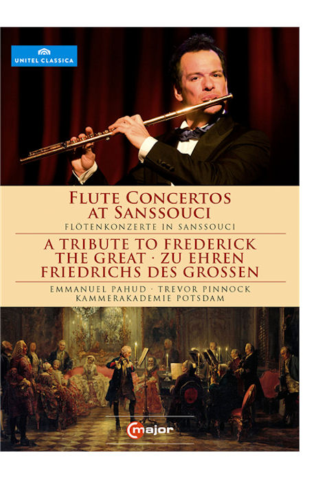 FLUTE CONCERTOS AT SANSSOUCI/ EMMANUEL PAHUD, TREVOR PINNOCK [프리드리히 대왕을 위한 플루트협주곡들]