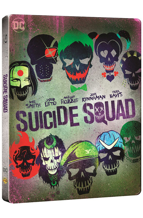 [4월 프리미엄 블루레이 할인전] 수어사이드 스쿼드 3D+2D [스틸북 한정판] [SUICIDE SQUAD]