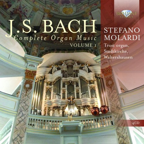 COMPLETE ORGAN MUSIC VOL.1/ STEFANO MOLARDI [바흐: 오르간 작품집 1권]