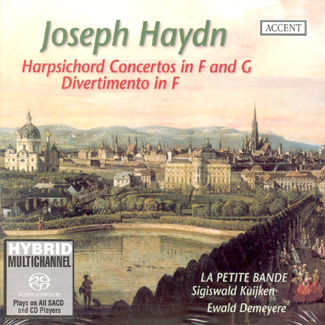 HARPSICHORD CONCERTOS IN F AND G DIVERTIMENTO IN F [SACD HYBRID]