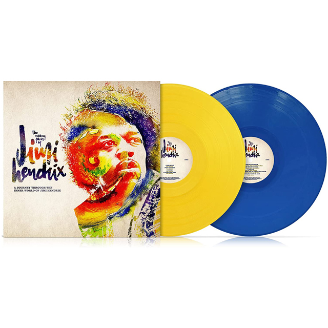 THE MANY FACES OF JIMI HENDRIX [BLUE & YELLOW LP]