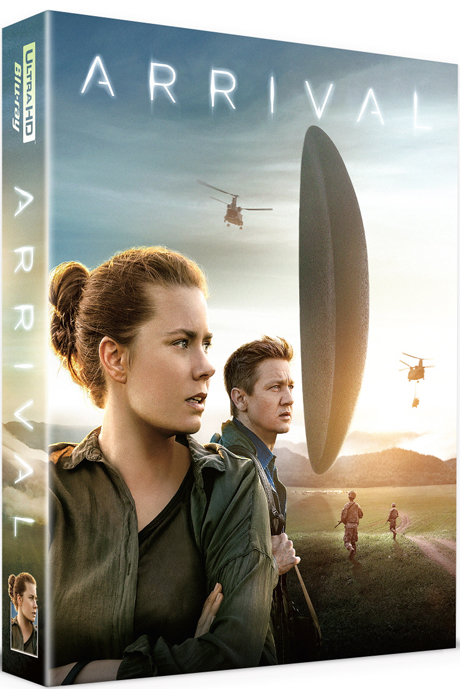 컨택트 4K UHD+BD [B 렌티큘러 풀슬립 스틸북 한정판] [ARRIVAL]