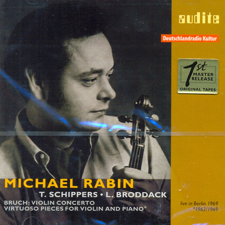 VIOLIN CONCERTOS ETC/ MICHAEL RABIN/ THOMAS SCHIPPERS