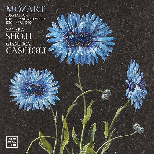 SONATAS FOR FORTEPIANO & VIOLIN/ SAYAKA SHOJI, GIANLUCA CASCIOLI [모차르트: 바이올린과 포르테피아노를 위한 소나타 - 사야카 쇼지, 잔루카 카시올리]