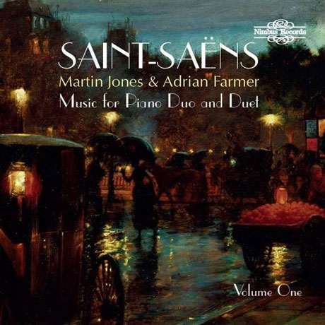 MUSIC FOR PIANO DUO AND DUET VOL.1/ MARTIN JONES, ADRIAN FARMER [생상스: 피아노 듀오와 듀엣을 위한 작품 1집]