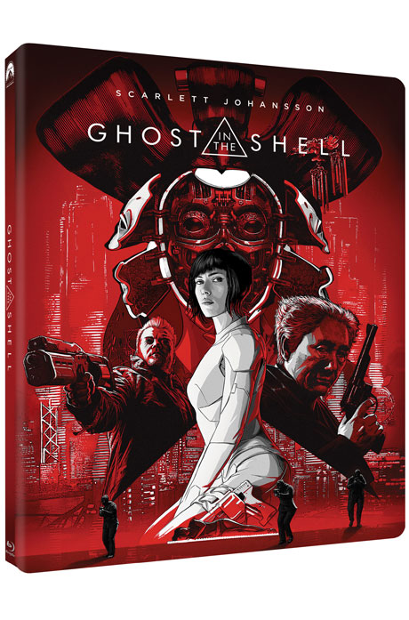 공각기동대: 고스트 인 더 쉘 3D+2D [스틸북 한정판] [GHOST IN THE SHELL]