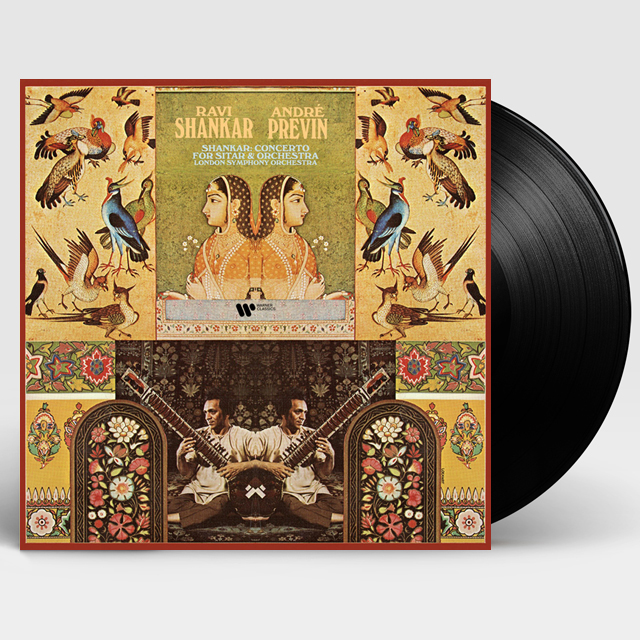 CONCERTO FOR SITAR AND ORCHESTRA/ RAVI SHANKAR, ANDRE PREVIN [샹카르: 시타르 협주곡] [180G LP]