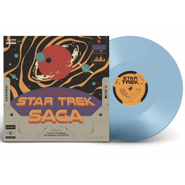 STAR TREK SAGA/ THE CITY OF PRAGUE PHILHARMONIC ORCHESTRA [스타 트렉] [SKY BLUE LP]