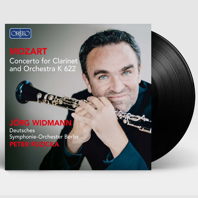 CLARIENT CONCERTO KV 622/ JORG WIDMANN [모차르트: 클라리넷 협주곡
 - 외르크 비트만
, 페터 루지카] [180G LP]