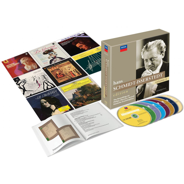 THE RECORDINGS ON PHILIPS, MERCURY, ACCORD, DEUTSCHE GRAMMOPHON [한스 슈미트 이세르슈테트: 필립스, 머큐리, 아코르, DG 레코딩 에디션]