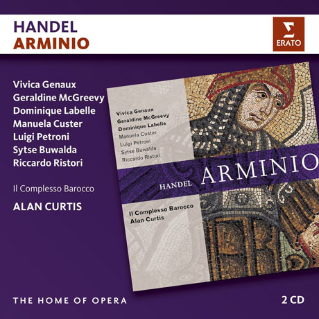 ARMINIO/ ALAN CURTIS [THE HOME OF OPERA] [헨델: 아르미니오]