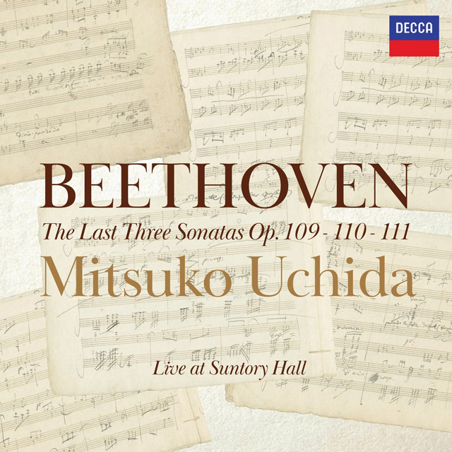 THE LAST THREE SONATAS OP.109-110-111/ MITSUKO UCHIDA [베토벤: 피아노 소나타 30-32번 - 미츠코 우치다] [LP]