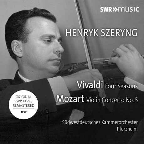 FOUR SEASONS & VIOLIN CONCERTO NO.5/ HENRYK SZERYNG [헨릭 셰링: 비발디 <사계> & 모차르트 바이올린 협주곡 5번]