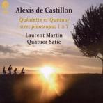 QUINTETTE ET QUATUOR OPUS 1 & 7/ LAURENT MARTIN, QUATUOR SATIE