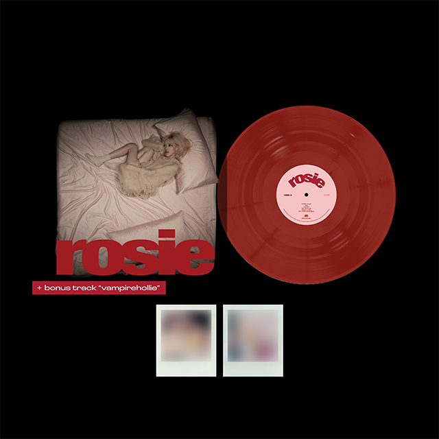 1ST STUDIO ALBUM [ROSIE] VINYL [VAMPIREHOLLIE EDITION RED]