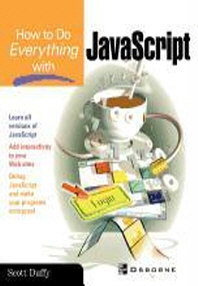 ���絵�� How to Do Everything with JavaScript