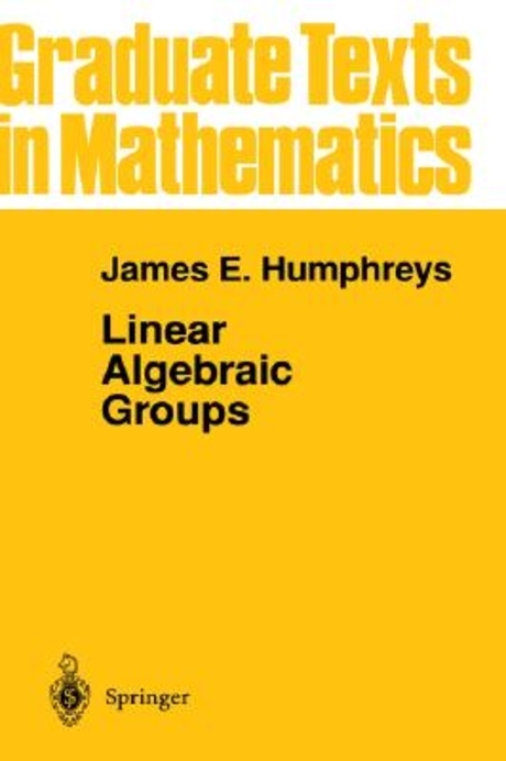<span class="prod_category">[���絵��]</span> Linear Algebraic Groups