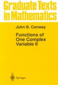 Functions of One Complex Variable II                                                                                                                   (Hardcover, 1995. Corr. 2nd)