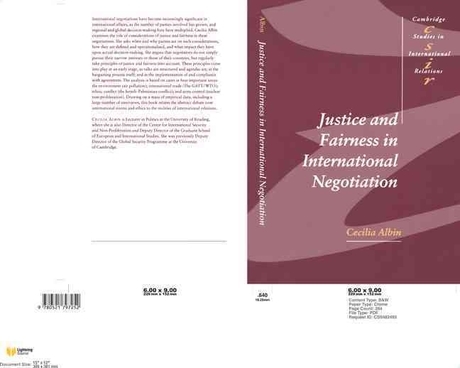 ���絵�� Justice in Fairness International Negotiation