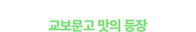 교보문고 향을 이을 교보문고 맛의 등장