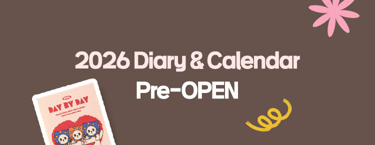 2026 Diary & Calendar Pre-OPEN