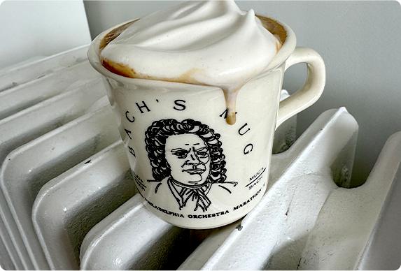 Vintage Bach Mug Cup