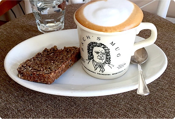 Vintage Bach Mug Cup