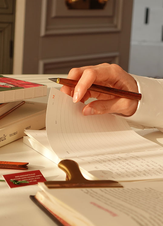 겨울의 필사노트