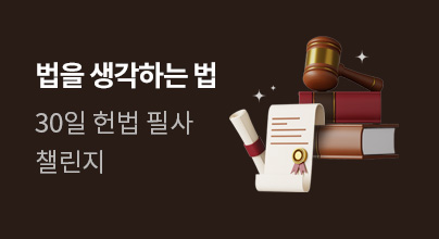 법을 공부하는 법, 헌법 필사 30일 챌린지!