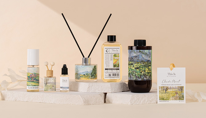 명화와 향기의 만남