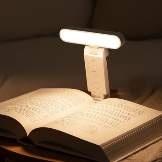 더 와이드하고 밝게!<br>소이믹스 휴대용 북라이트