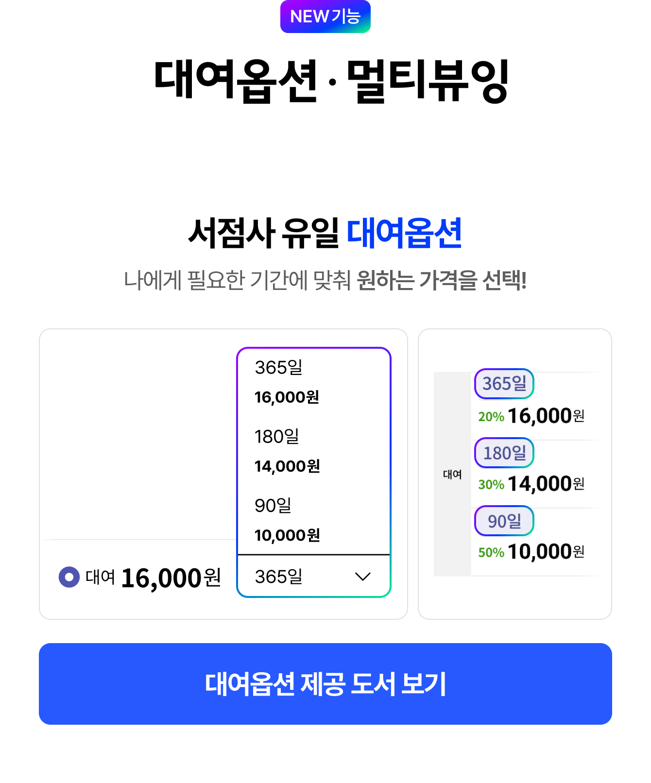 대여옵션​