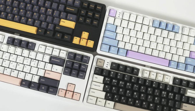 큐센 풀윤활 유무선 기계식 키보드 모음전