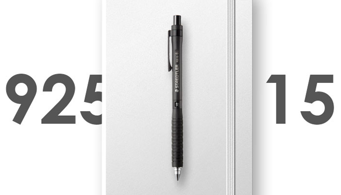 ★정밀함의 차이, 스테들러 샤프★