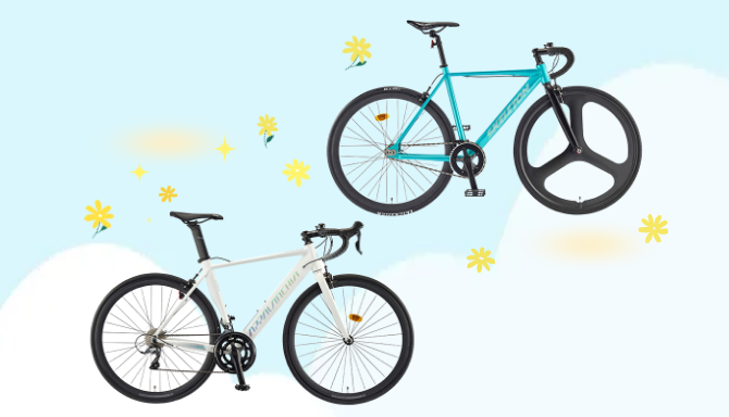 봄바람과 함께 달려요.