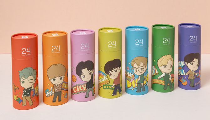 ★ BTS캐릭터 TinyTAN × 모나미 스페셜 ★