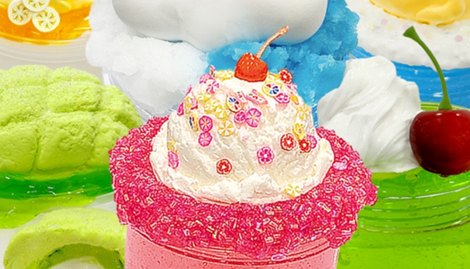 감촉으로 맛보는 디저트