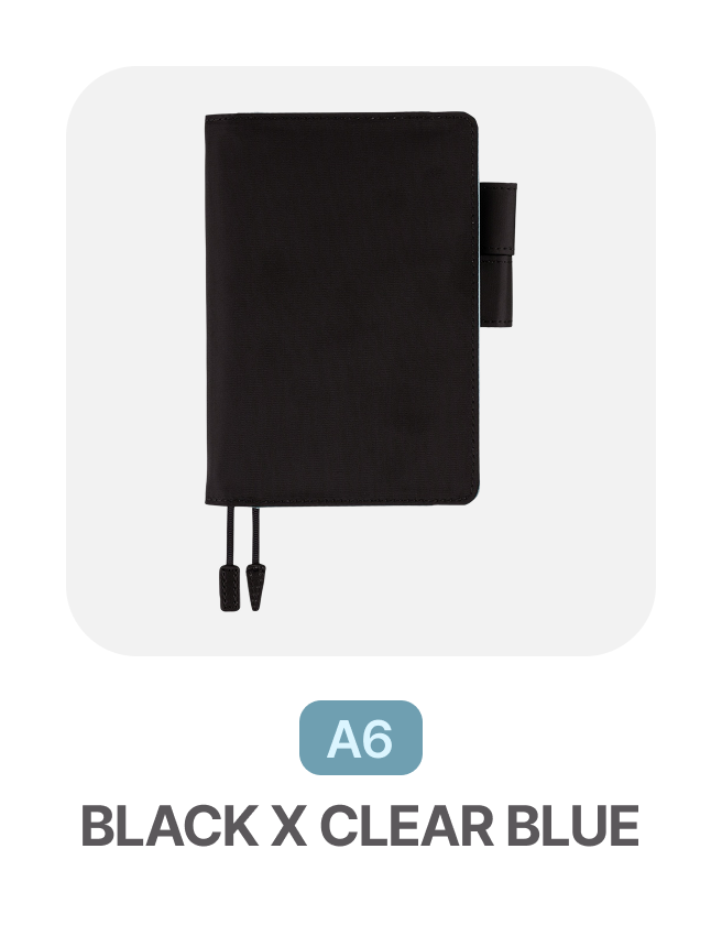 A6 | BLACK X CLEAR BLUE